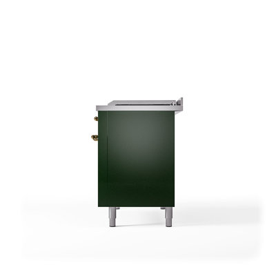 ILVE Nostalgie II 48 in Dual Fuel Range, 5 Burner, Griddle, Frenchtop