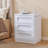 3-drawer Nightstand, 21.7'' W Nightstand, Bedside Table With Storage Drawers, Handleless End Side Table And Safe Round Corner Design For Bedroom, Living Room,dressing Room-1029674537