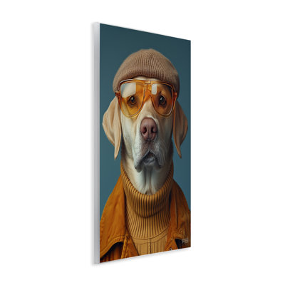 «Dog in Knit Fashion» par Roozbeh Bahramali