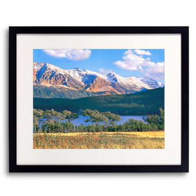 Glacier Park Autumn Print by Bruce Heinemann