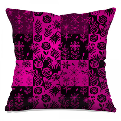 Coussins décoratifs roses