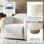 Fauteuil inclinable électrique Aegean Modern Chenille-1736203893