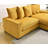 Luxe Oversized Two-Piece Sectional Couches For Living Room, 102.4-Inch L Shaped Sofa With Chaise, Upholstered With Corduroy Fabric-656430438-656430432