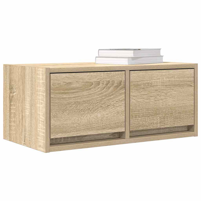 TV Cabinet 31x25.5 Cm Engineered Wood, 60 cm, Sonoma Oak