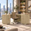 Solid Wood Top Coffee Table-1556824173
