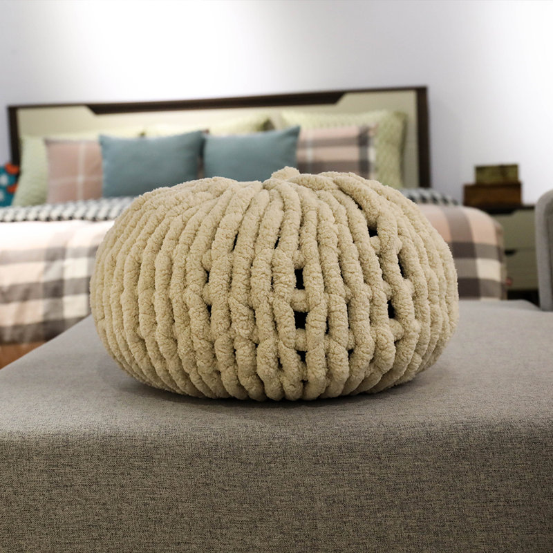 Outdoor Reversible Cushion Pad, Beige