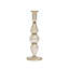 F2023 11'' H Glass Tabletop Candlestick-1607981529