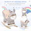 Cheval à bascule pour enfants, bois