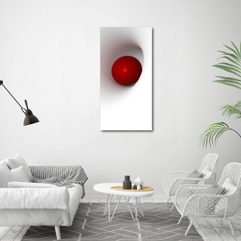 Abstraction Sphere - Wrapped Canvas Print