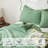 100% Cotton Waffle Weaving Comforter Set Bedding Set-115357190-115357195