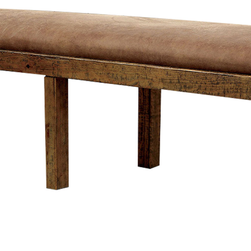 Frary Polyester Blend Upholstered Bench