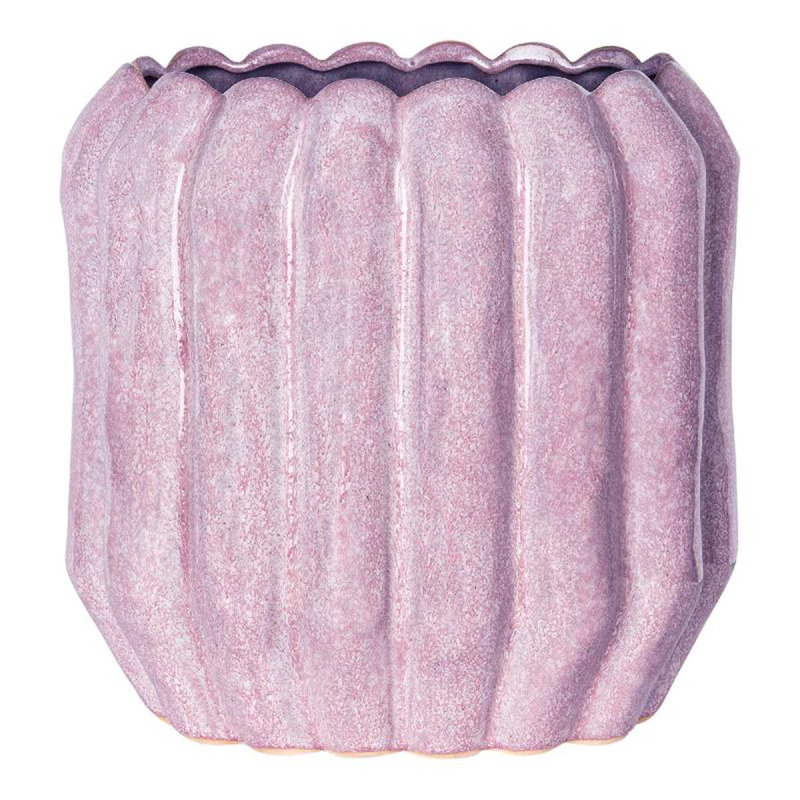 Allgaier Pot Planter, 26cm H x 18cm W x 26cm D, Pink