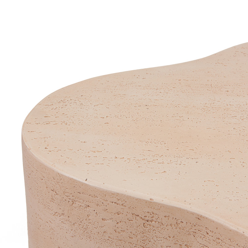 Table basse d'extérieur en forme de nuage FGO Farragut, Natural