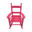 s Chaise berçante, rouge rosé envoûtant - pour tous les espaces intérieurs et extérieurs. Dossier en bois franc massif.