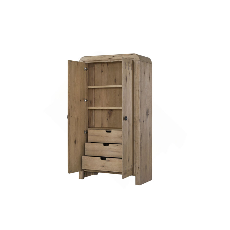 Armoire en chêne noueux anglais