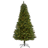 Lighted Artificial Christmas Tree