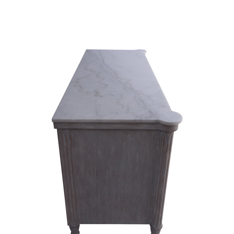 Augusta 3 - Drawer Solid Wood Dresser