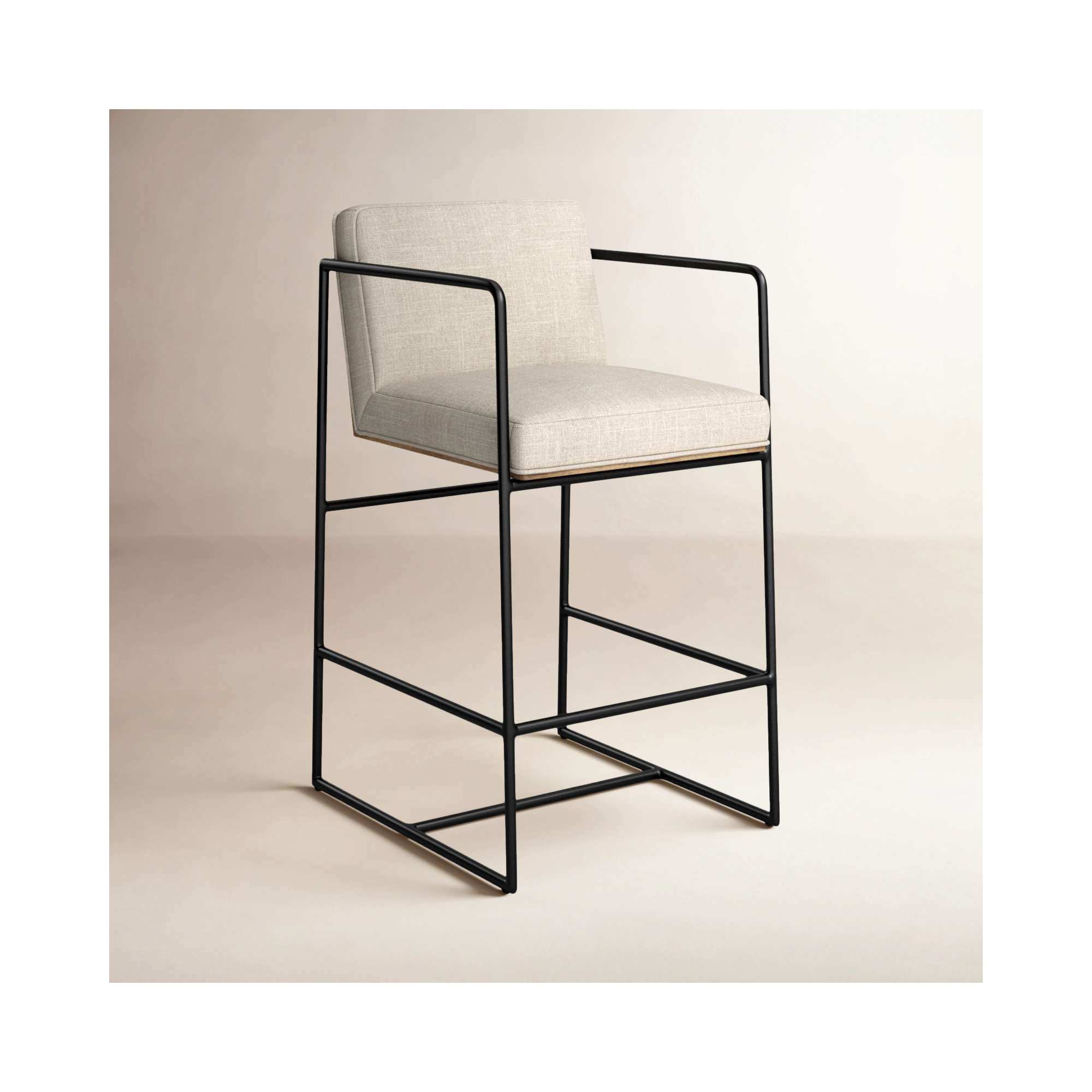 Sidney Upholstered Bar & Counter Stool, Counter Stool (26” Seat Height)