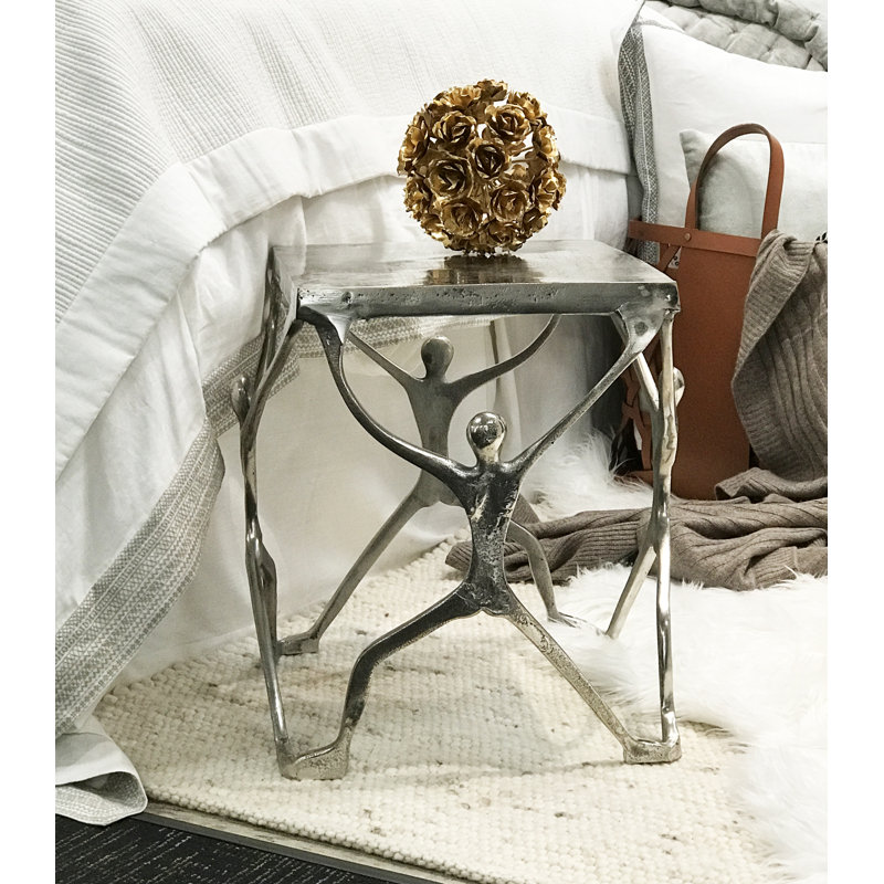 Tabouret d’appoint en aluminium man figures Northport