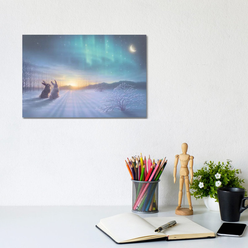 Lovely, Lovely Night 1 Piece Wrapped Canvas Wall Art, 20.32 cm H x 30.48 cm W