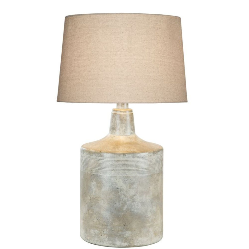 Lampe de table standard 28 po Euria, Beige / Ivoire, Beige