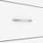 Zurich Three Drawers Dresser, Metal Hardware, Superior Top, Light Gray / White -Bedroom-1120918314