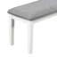 Ensemble de salle à manger classique et pratique avec table, chaises et banc-1001796147-1001796150