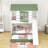 Templepatrick Kids Twin Over Twin Bunk Bed with Trundle