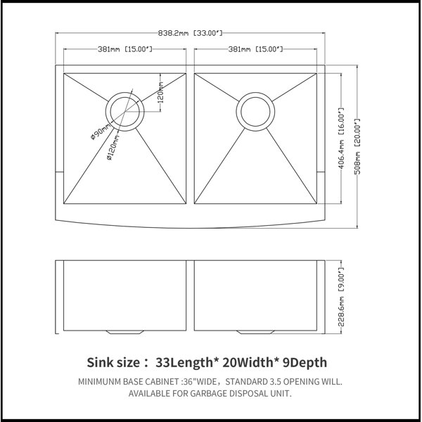 Dimensions du produit