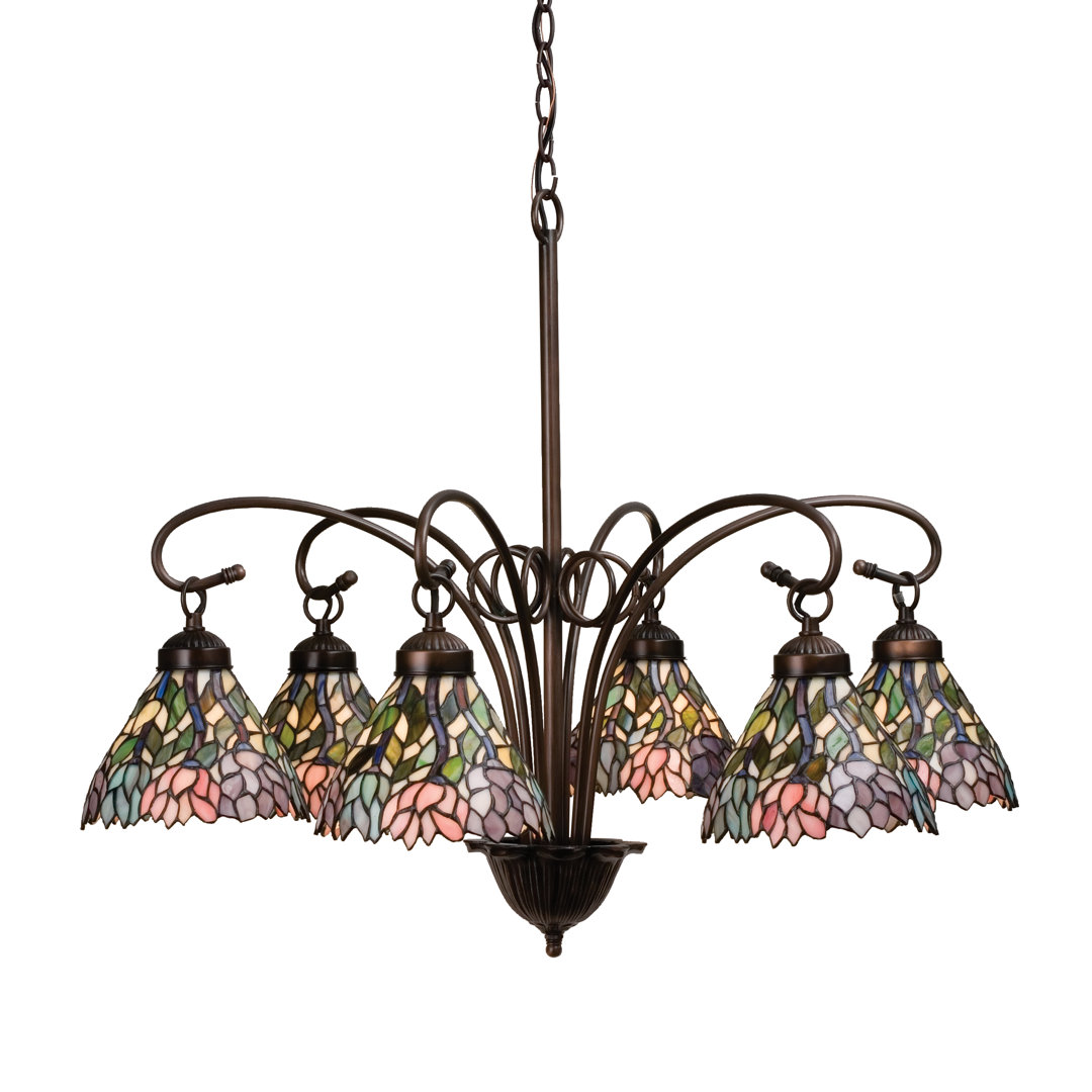 Mcauley 6 - Light Dimmable Classic / Traditional Chandelier Astoria Grand