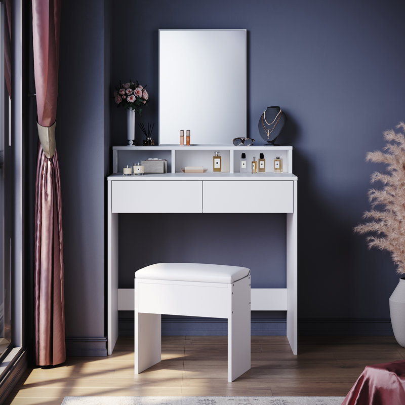 Saumil Dressing Table with Mirror