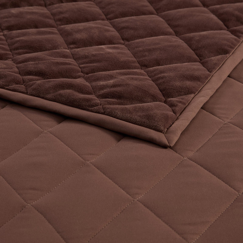 Ensemble de courtepointe réversible Eddie Bauer Hendricks, Queen, Brun