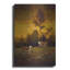  «Cowsiness In Gold» par Michael Fratrich, art mural en métal, 12 po x 16 po-1415855792