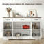 Buffet, armoire de cuisine 55 po, blanc