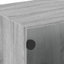 Coffee Table with Glass Doors 68 x 50 x 42 in.-683582672