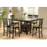 Anastin 7-piece Square Counter Height Dining Set Cappuccino