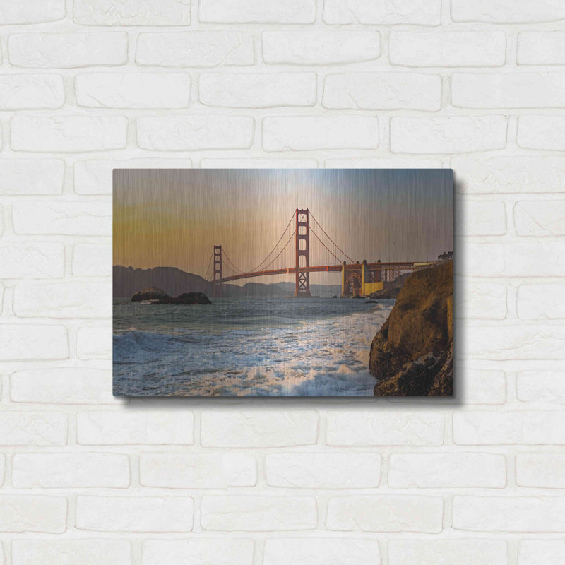 «Golden Gate Bridge Sunset» par Luxe Portfolio