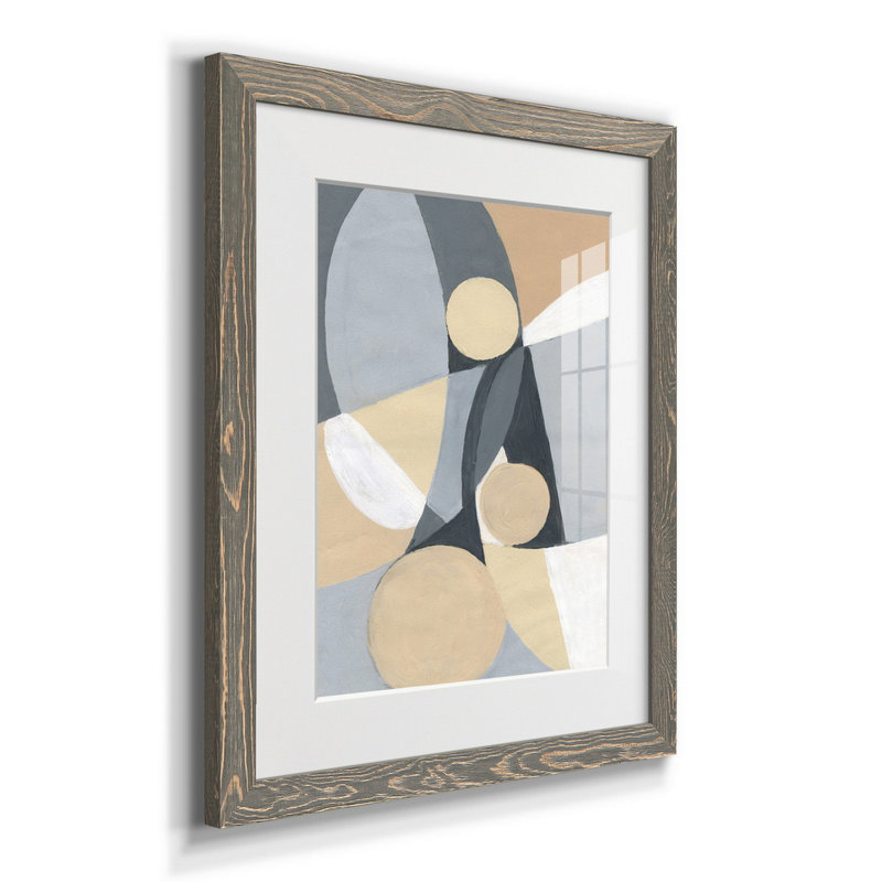Nature's Drama II - impression, H 24 po x l 18 po x P 1,5 po, Grey Framed, Blanc
