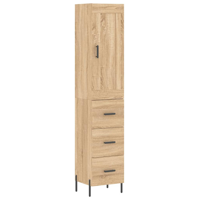 Minnetta 34.5cm Sideboard, Sonoma Oak