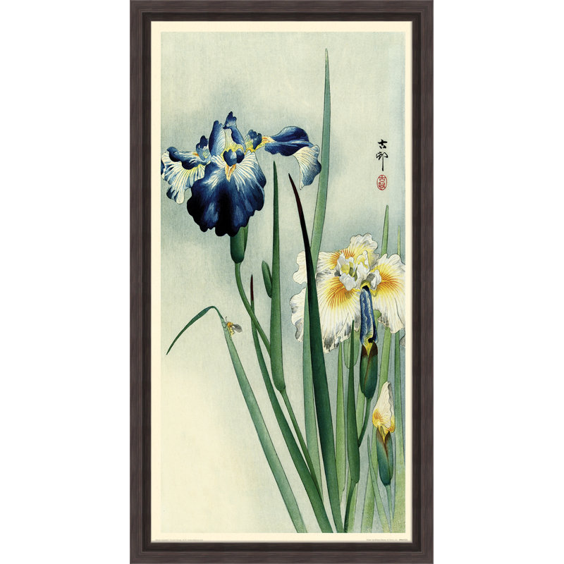 Irises by Ohara Koson - No Frame Painting