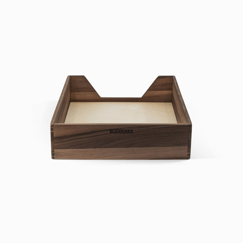 Wood Paper Organiser