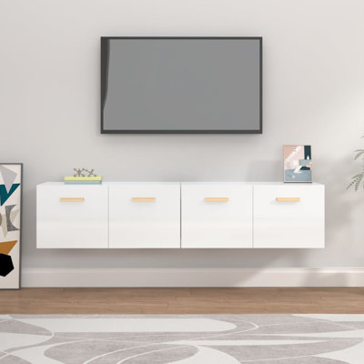 Kriss Unfinished Floating TV Stand