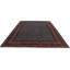 9x12 Navy and Red Traditional Rug
