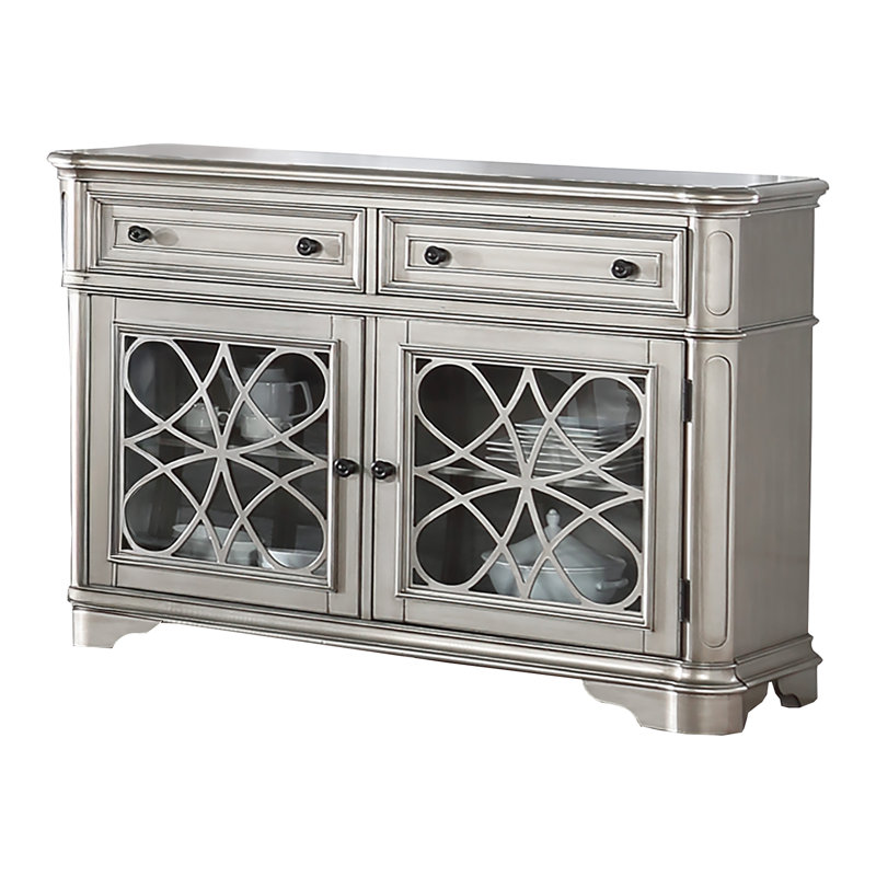 Buffet 55 portes 2 portes, Argent