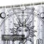 Rideau de douche Mystical Sun Moon-220769012