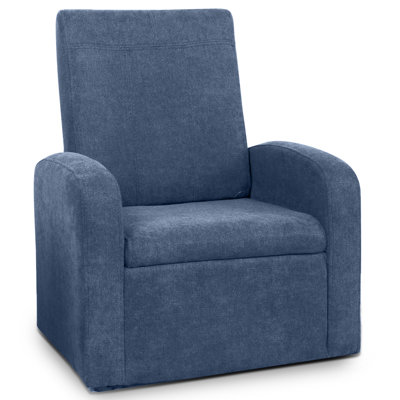 Chaise d'enfant STASH 3-en-1 avec rangement, siège rembourré et repose-pieds rabattable