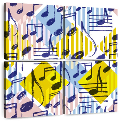 Abarca Geometric Musical Notes