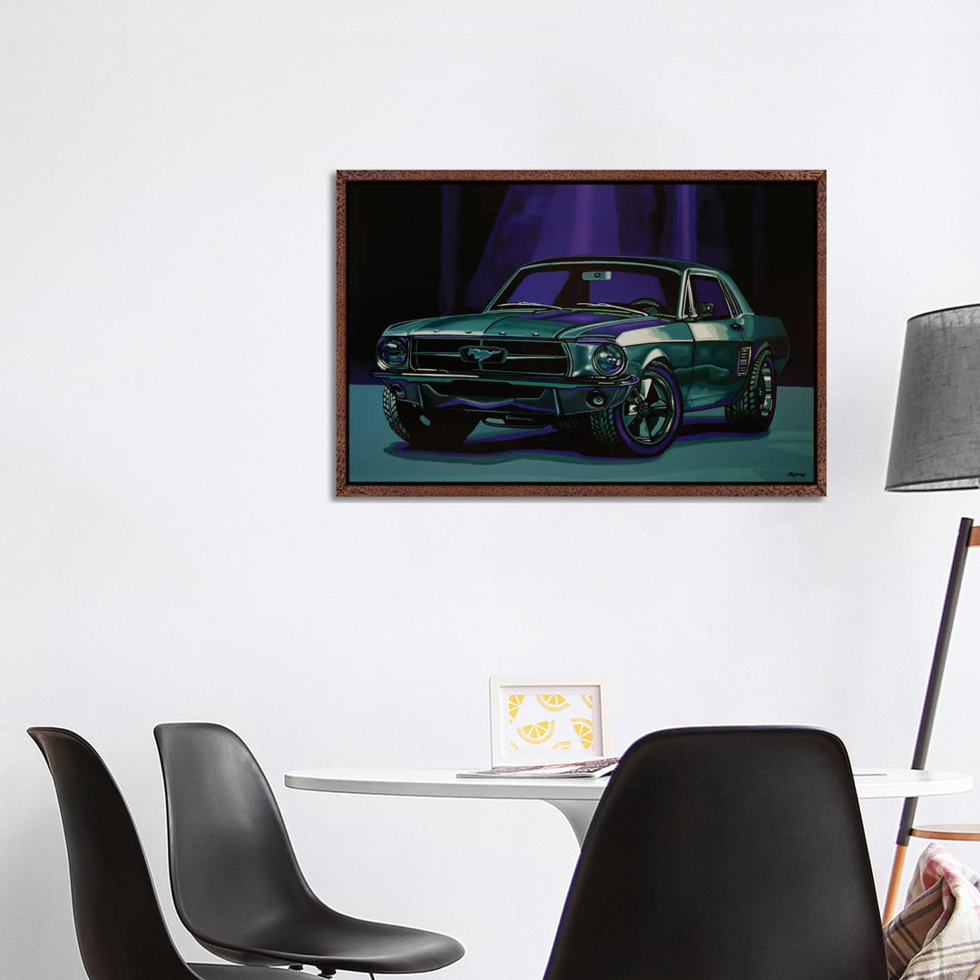 Ford Mustang 1967 by Paul Meijering - Painting on Canvas