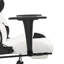 Fauteuil de massage avec repose-pieds-338448739