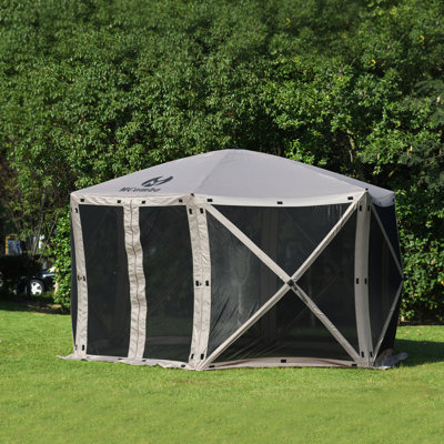 Pavillon de jardin portatif et imperméable 4/5/6 côtés